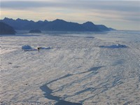 View from Kap Höegh looking north. This photo was taken in June. 